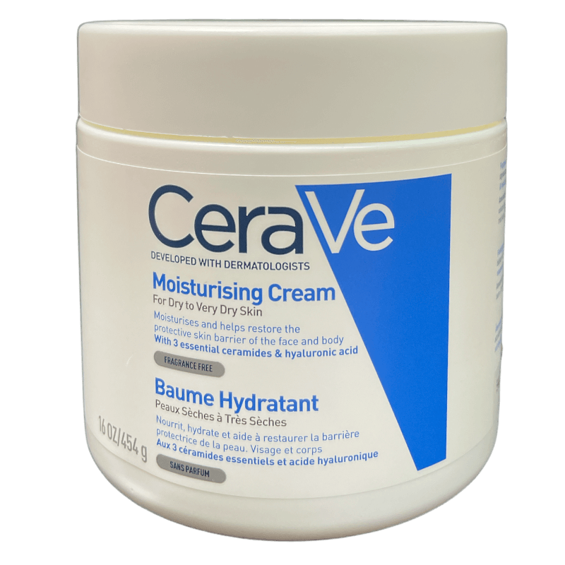 Moisturizing Cream for Dry Skin with Hyaluronic Acid 454G