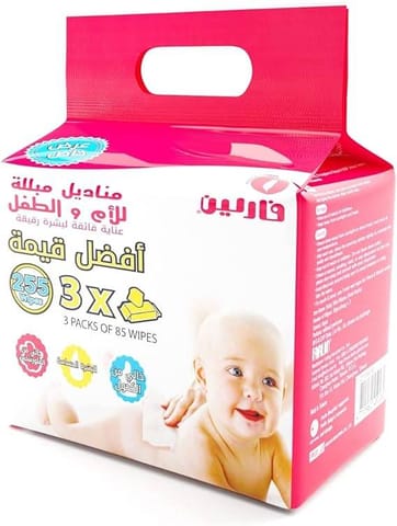 Soap berry Toddler Wipes, 1 pack of 60 wipes