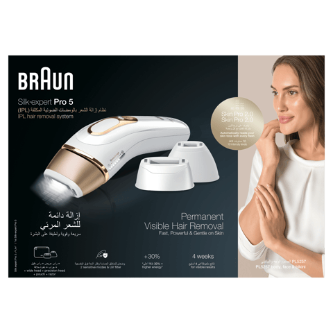 Braun Pro 5 IPL PL5257 White-Gold