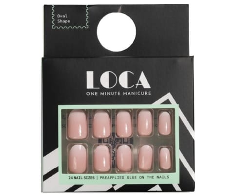 Loca Nails Oval - 27 Pink Ombree