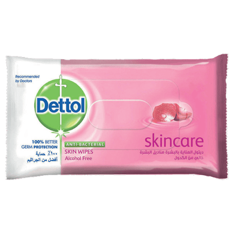 Dettol Skin Wipes Skincare 48x20s