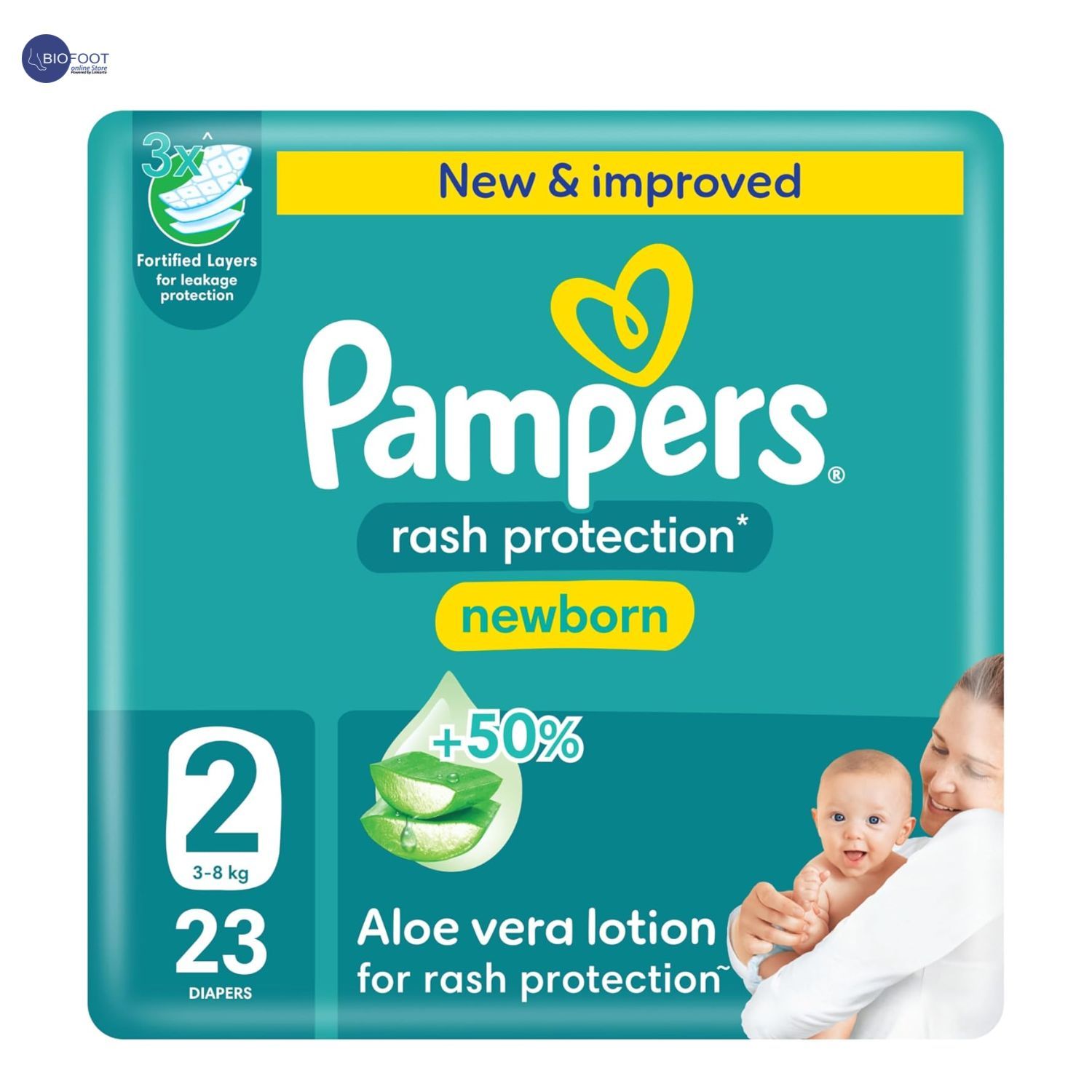 Pampers No-2 Small 6x23