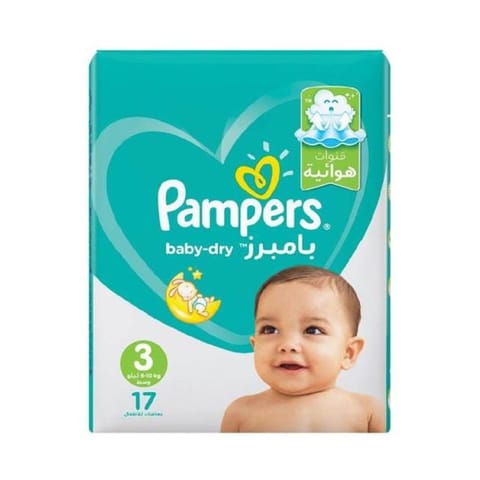 Pampers Baby Dry, Size 7 (15+Kg) 44Pc
