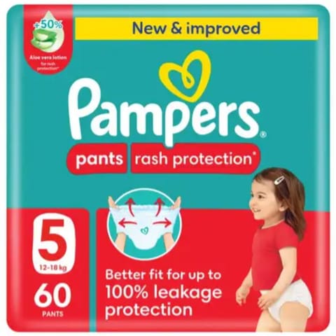 Babyjoy Compressed Diapers, Size 6 60Pc