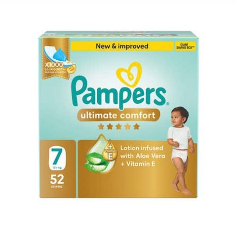 Babyjoy Compressed Diapers, Size 6 60Pc