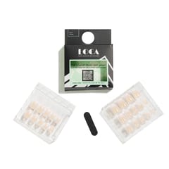 لوكا اظافر صناعيه اوفال# 29 فرنسي اومبري