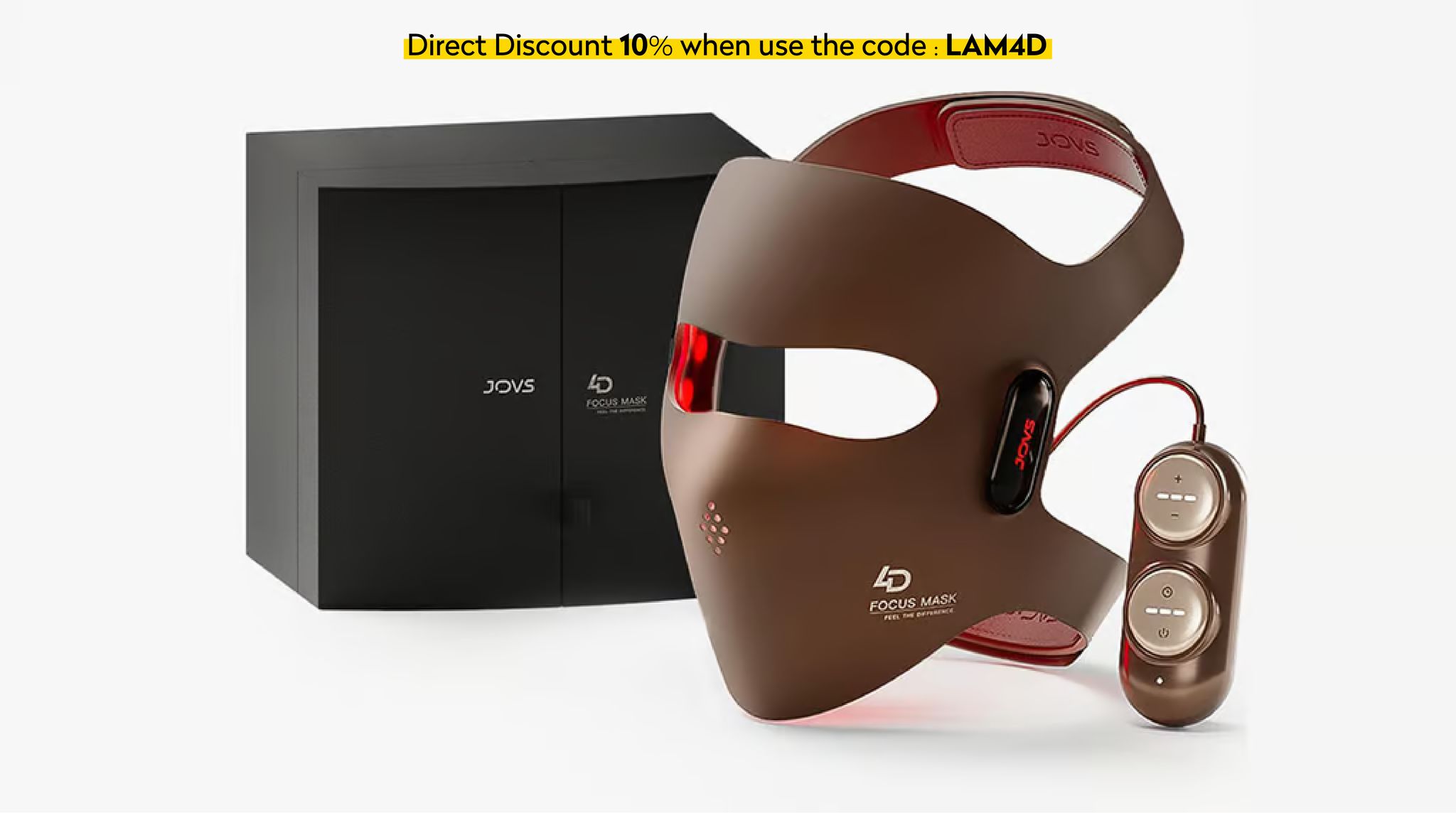 جوفز 4D قناع علاج الضوء بالليزر