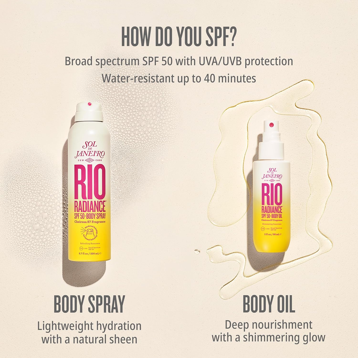 Sol De Rio Radiance Spf 50 Spray 200Ml