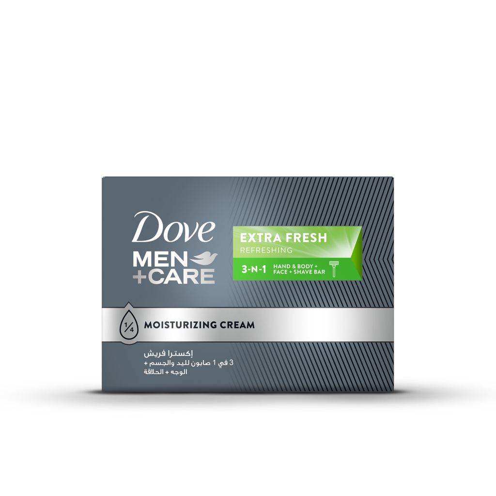 Dove M+C 3 In 1 Extra Fresh Bars 100 Gm