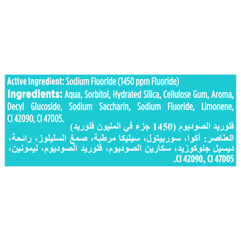 Toothpaste Anti-Cavity Sensitive 100 Ml