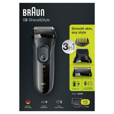 Braun Series 3 Shaver 300 – Black