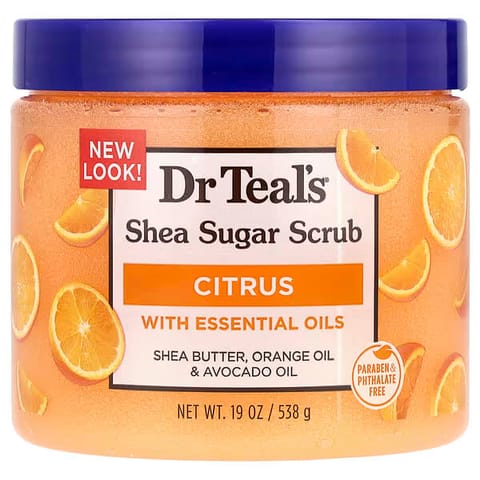 Dr Teal’S Shea Sugar Scrub Vitmin C 538G