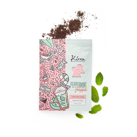 Kirra Peppermint Frappe Vegan Coffee Body Scrub