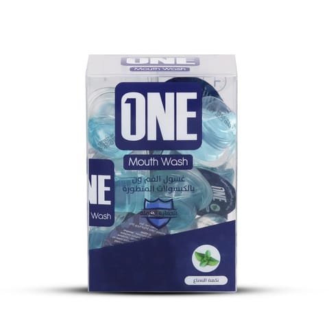 ONE MOUTH WASH MINT FLAVOR 20 CAP *15 ML