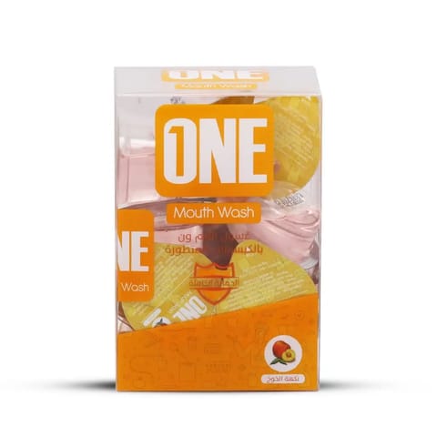 ONE MOUTH WASH PEACH FLAVOR 20 CAP *15 ML