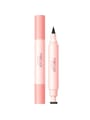 Pink Flash 2-in-1 Waterproof Liquid Eyeliner Black