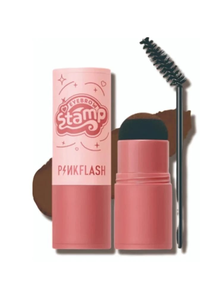 Pink Flash Stamp and define eyebrows - GB01 Grey Black