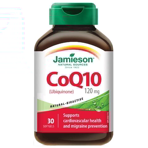 Jamieson Q10 Ubiquinone 120 mg 30Softgel