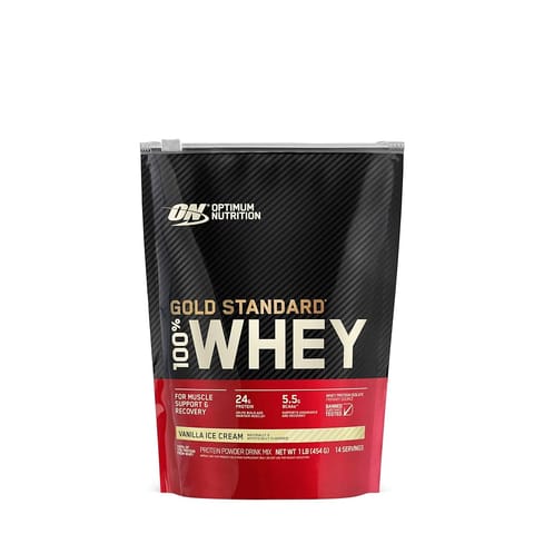 Optimum Gold Whey  Vanil Ice Cream 1 Lb.