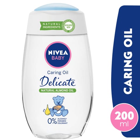 NIVEA BABY CARING OIL  200ML