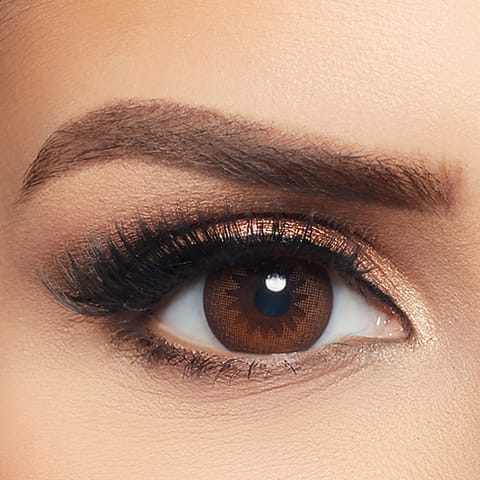 Layala Daily Color Contact Lens - Brown