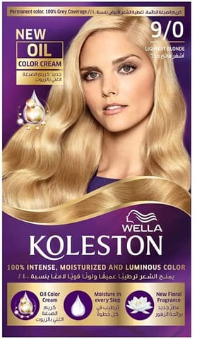 غارنييه أوليا، 6.15 بني فاتح ثلجي، صبغة دائمة للشعر مع ٦٠٪ زيت