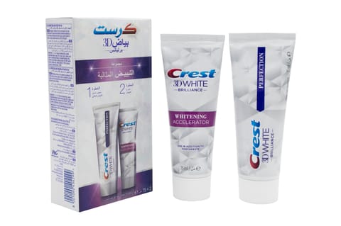 Crest TP 3D Brilliance Whitening 2x75ml