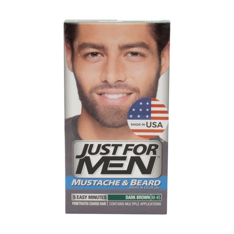 JFM M45 Beard HC Gel Drk Brown