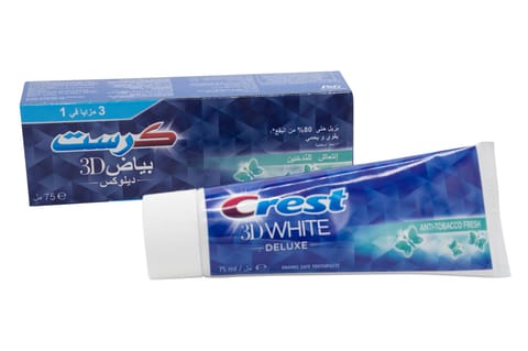 Crest T.P.3D white deluxe anti