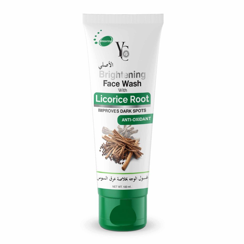 YC brightening face wash+ licorice 100ml