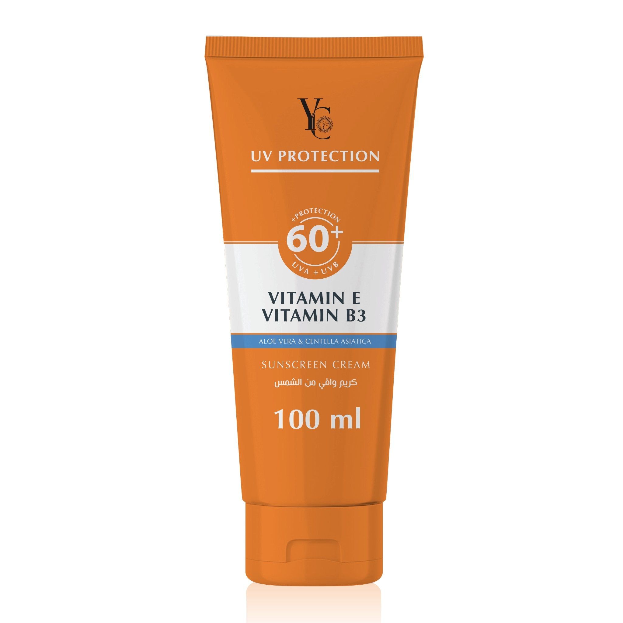 YC sunscreen cream 60 uva-uvb-100-ml