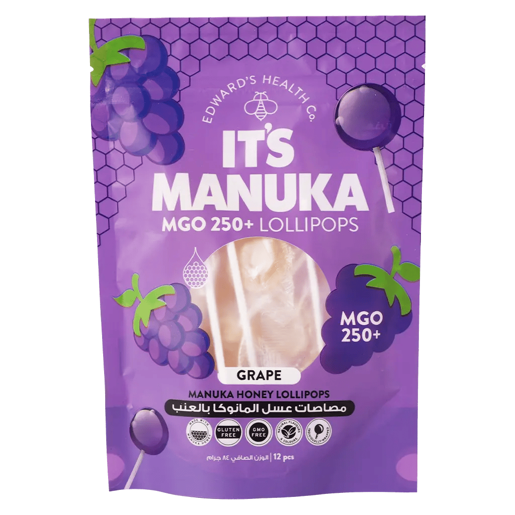 اتس مانوكا مصاصات عنب 12 حبة