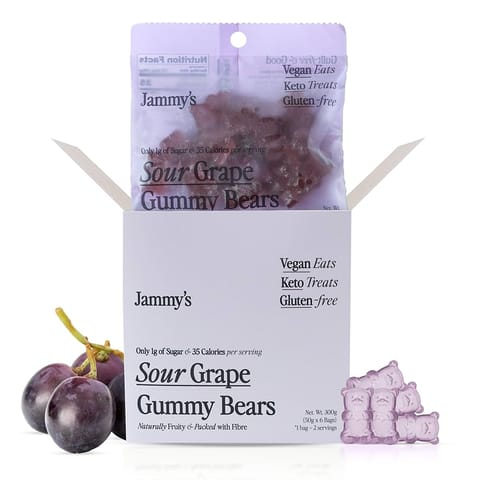 I Am Sugar Free Gummies Grape 50Gm