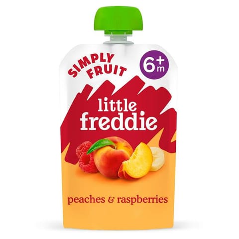 Little Freddie Peaches & Raspberies 100G