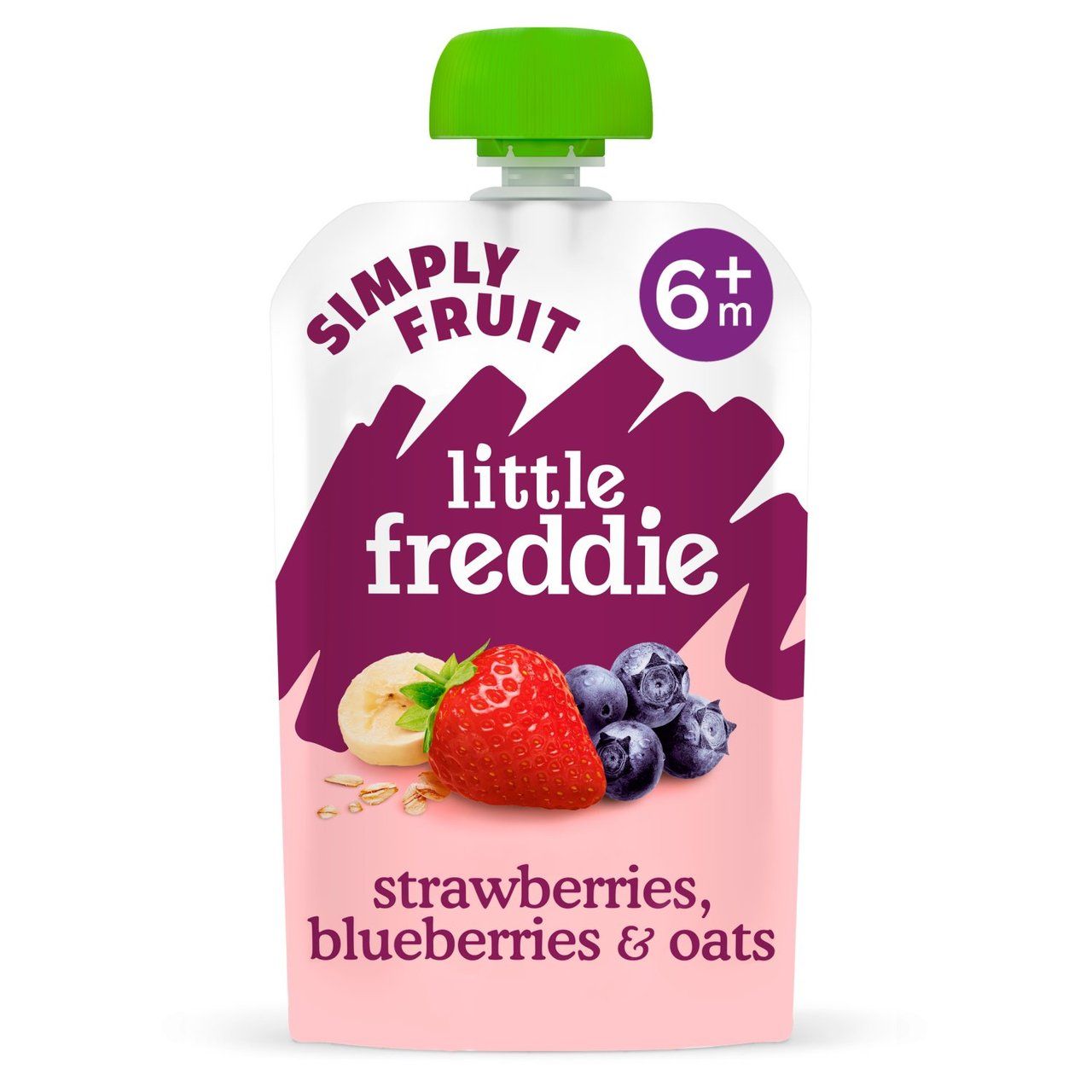 Little Freddie Strawberries & Oats 100G