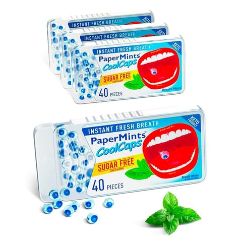 Papermint Cool Caps 40 Breath Mints