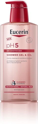 يوسيرين جل الاستحمام والزيت 400 مل