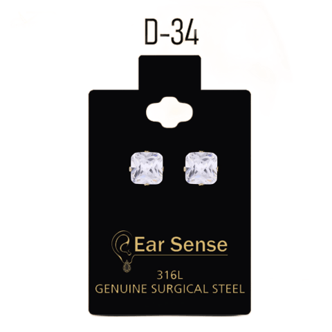 Ear Sense Earing 7X7 Mm -D34