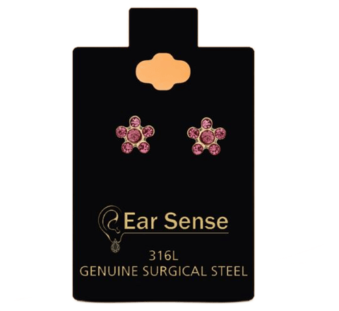 Ear Sense Earing Rose/Fuchsia-D48
