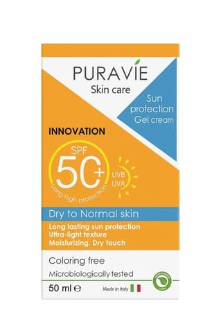 Puravie Sunscreen Dry Normal Skin 50 Ml