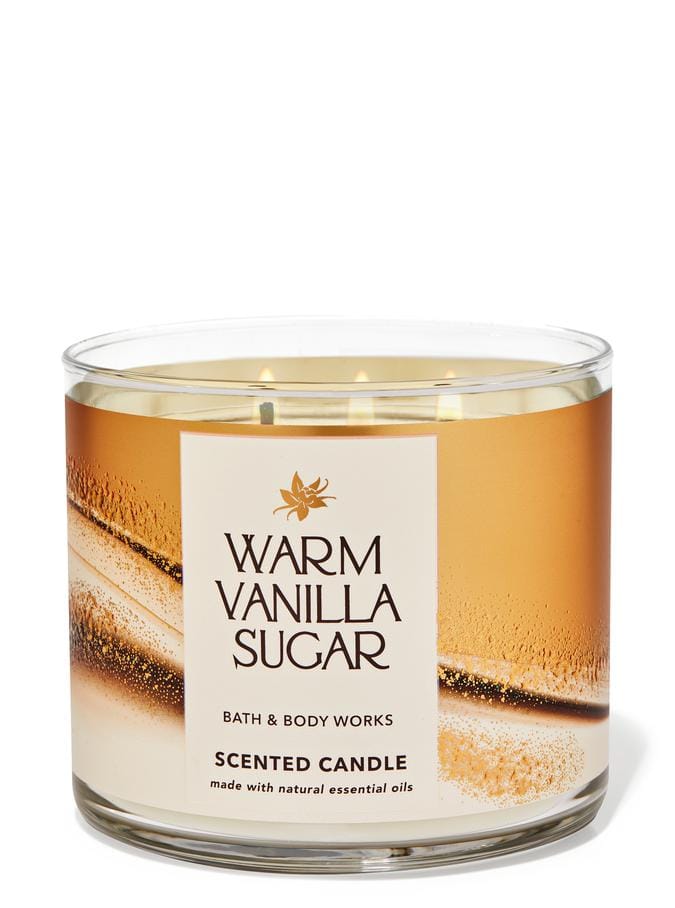 Bath & Body Works Warm Vanilla Sugar Scented Candle 411 G