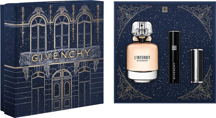 Givenchy L'Interdit For Women Set Eau De Parfum 50ml ‚ Mascara 4 G ‚ Lipstick 1.5 G