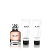 Givenchy L'Interdit For Women Set Eau De Parfum 80ml ‚ Hydrating Body Lotion 75ml ‚ Bath&Shower Oil 75ml
