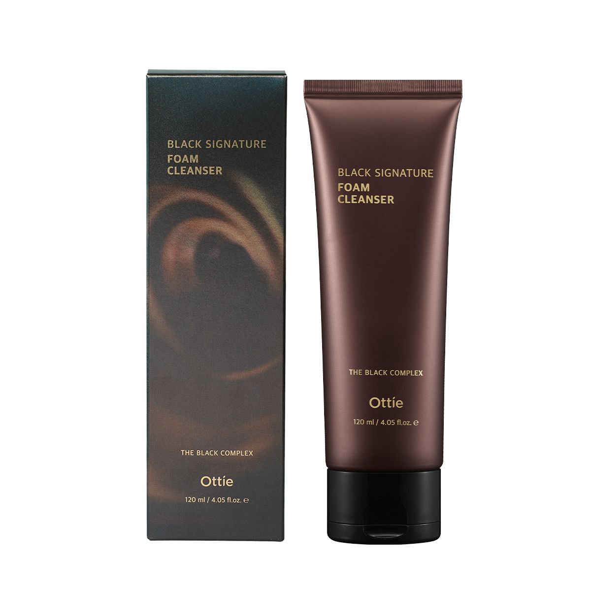 Ottie Black Signature Foam Cleanser120ml