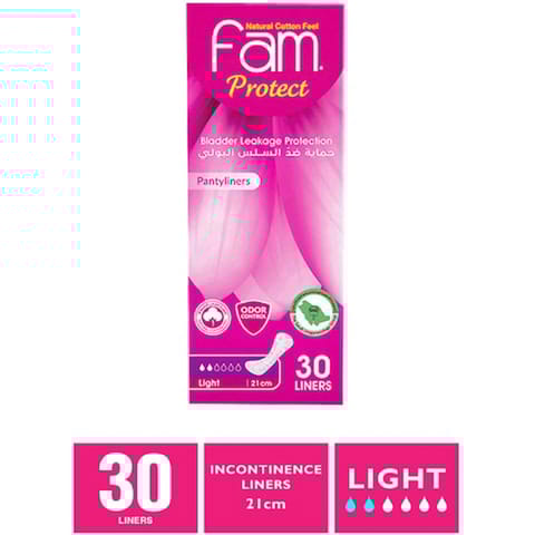 Fam Protect Pantyliners Light 30pcs