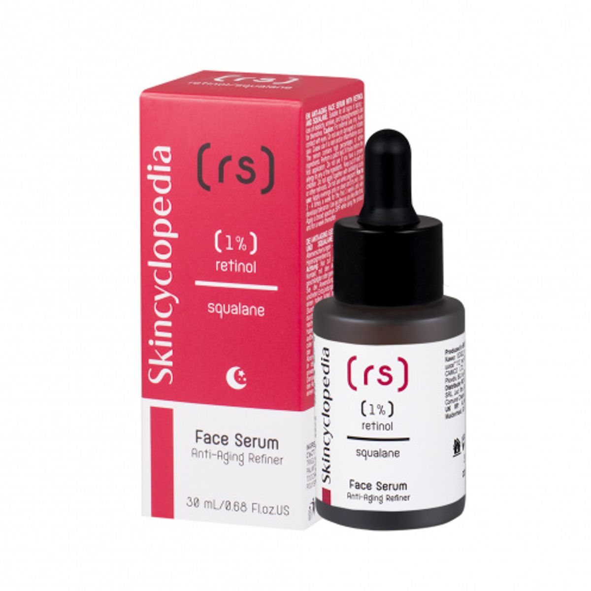 Skincyclopedia Face Serum 1%Retinol+Squa