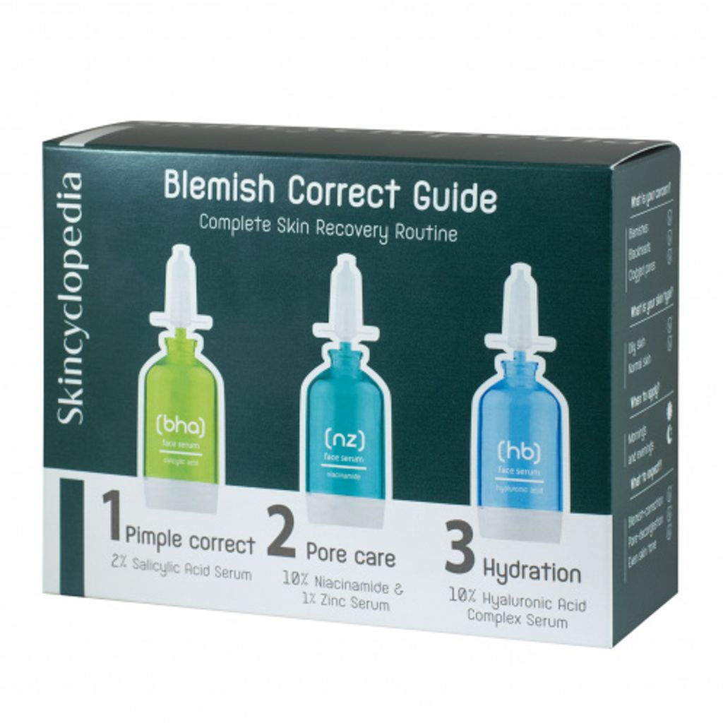 Skincyclopedia Blemish set 3×15ml