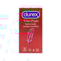 Durex Feel Thin 6 Pcs Condoms