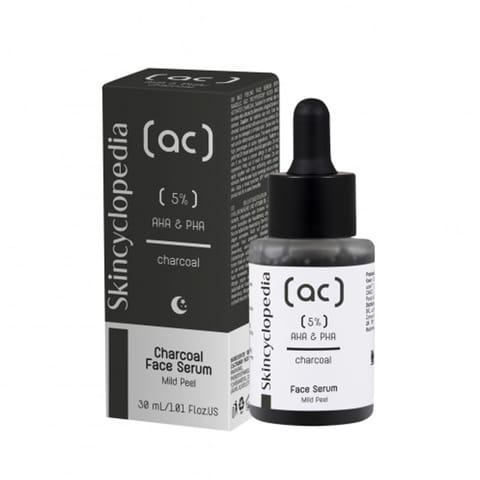 Skincyclopedia Face Serum Charc5%AHA+PHA