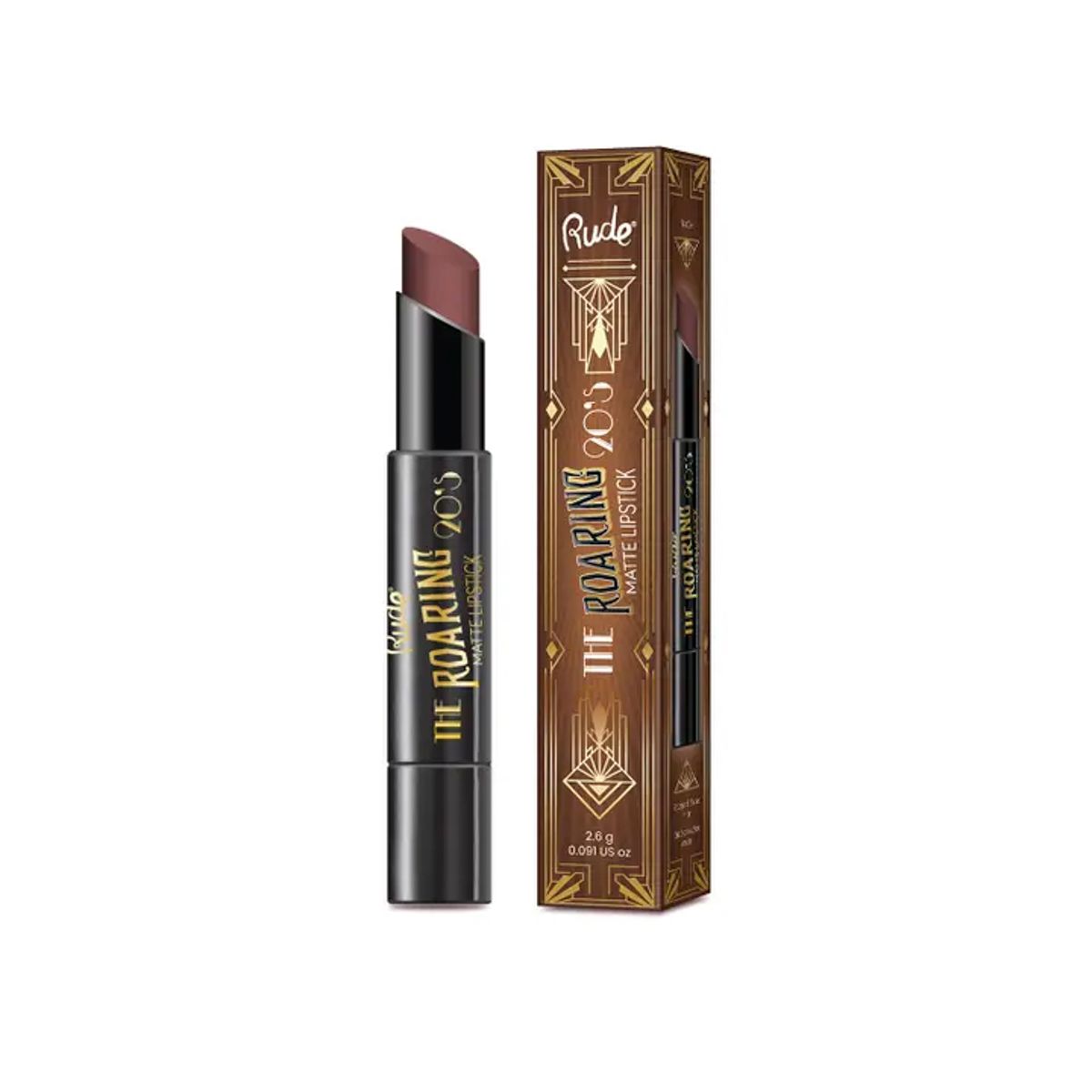 Rude Roaring 20S Mat Lipstick Decaden